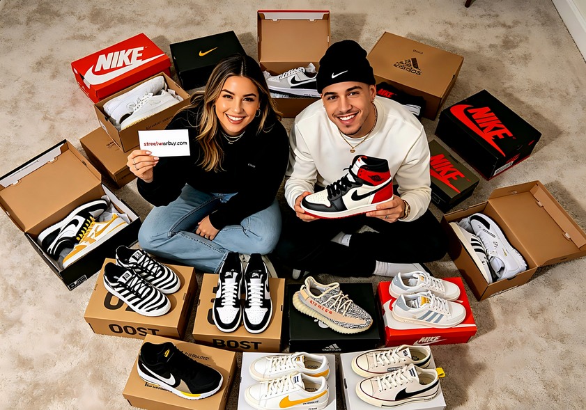 Couple haul Nike Jordan